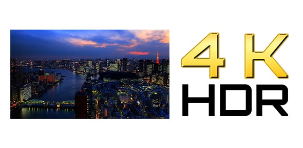 話題の4K動画も、3Dも。最新の映像表現を楽しむことができます。