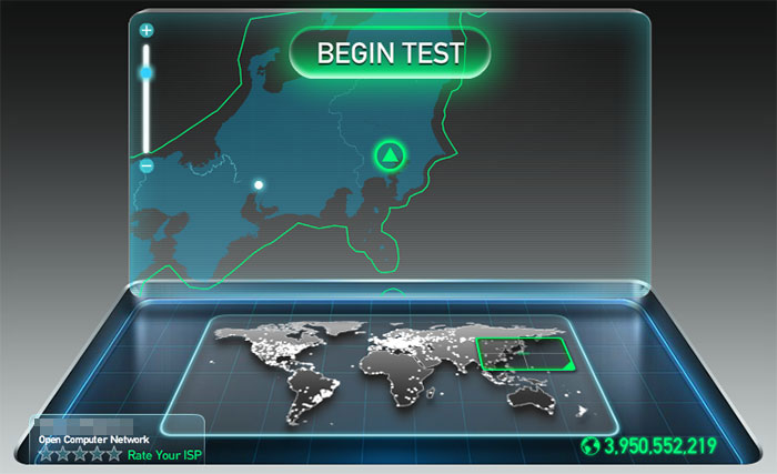 速度 インターネット 回線 スピードテスト Speed